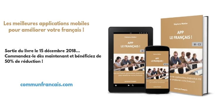 applications mobiles pour apprendre le français